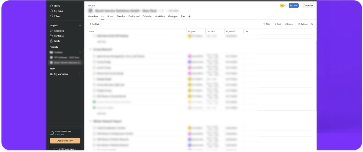 HubSpot–Asana Integration 1